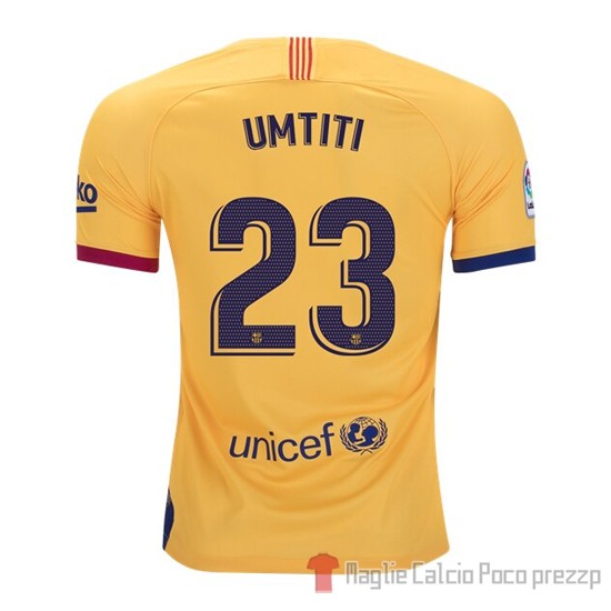Maglia Barcellona Giocatore Umtiti Away 2019/2020 - Clicca l'immagine per chiudere